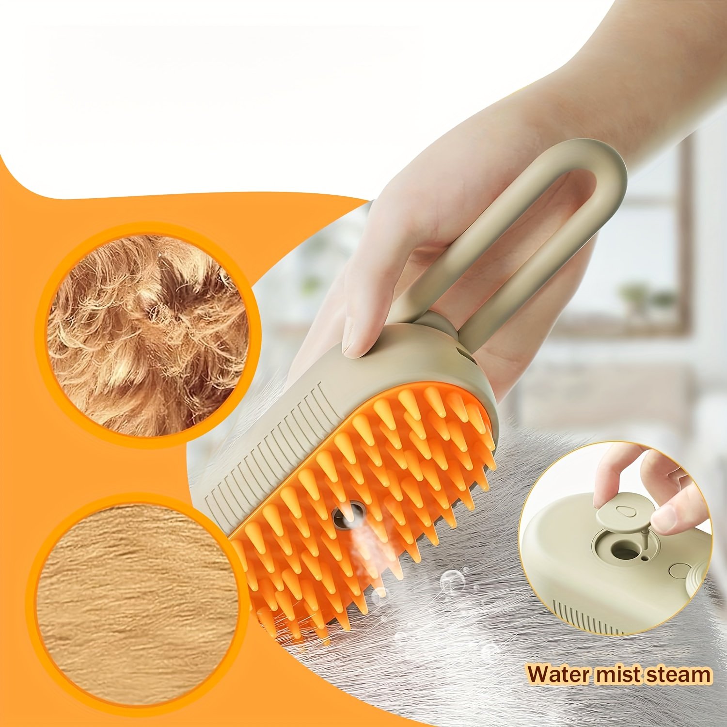PetCare - Spazzola a Vapore 3 in 1
